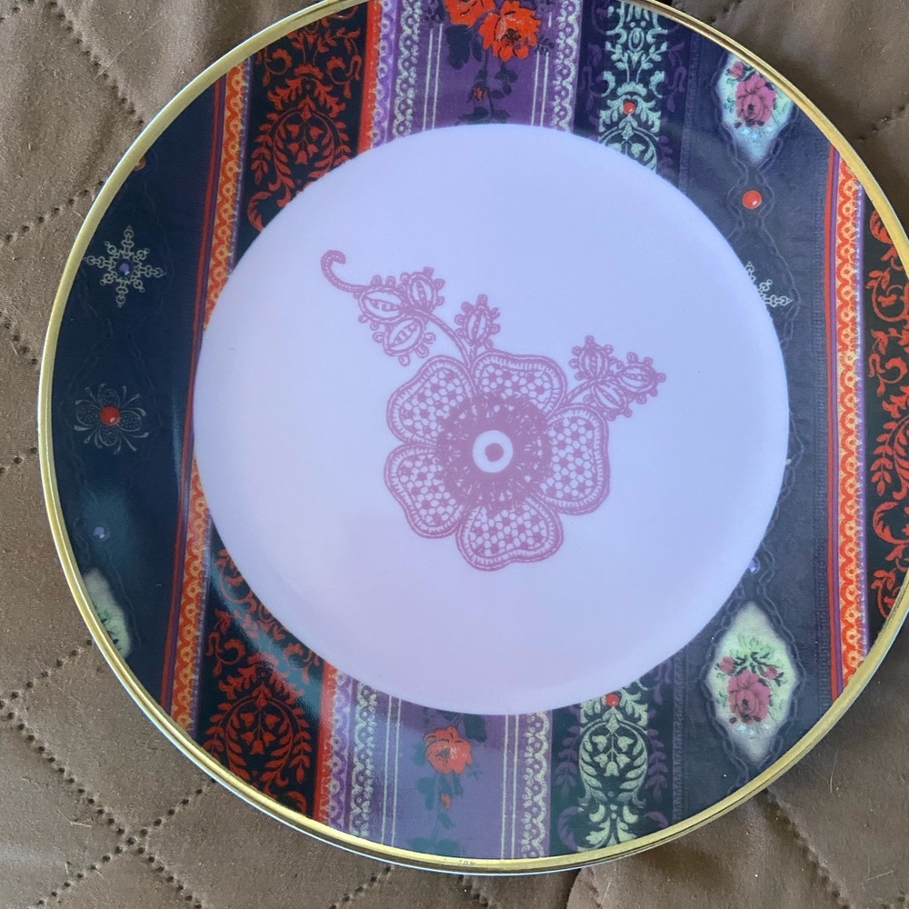Decorative Multicolor Dinnerware Plate - Picture 12 of 15